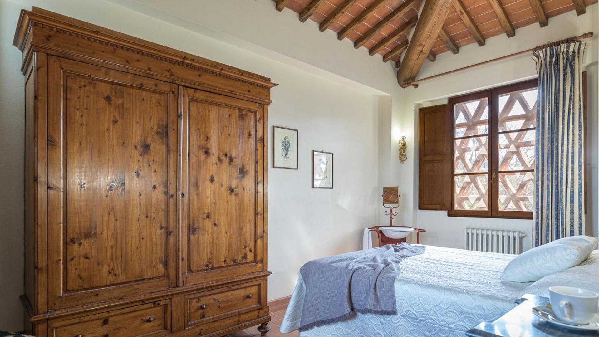 Casale Presciano Apartman Pergine Valdarno Szoba fotó