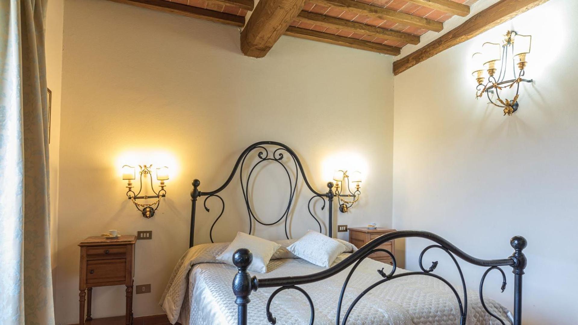 Casale Presciano Apartman Pergine Valdarno Szoba fotó