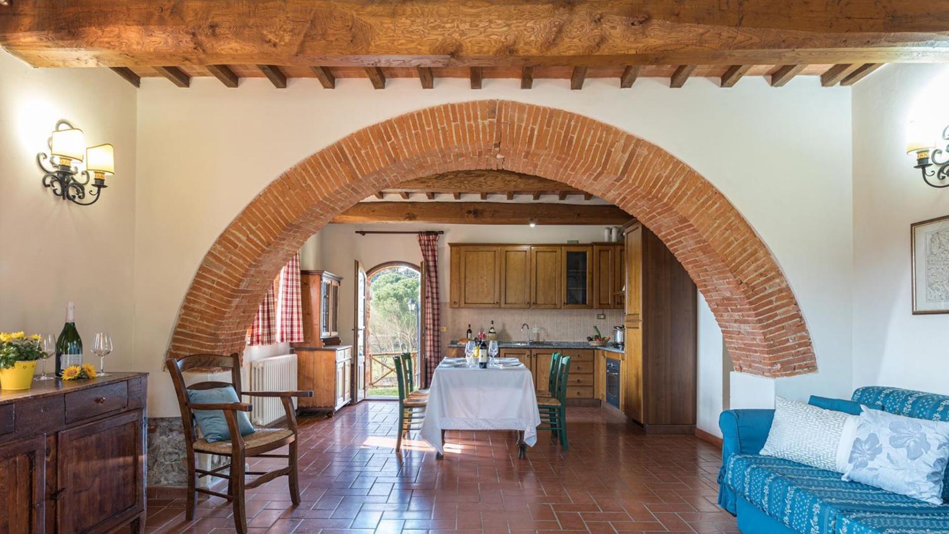 Casale Presciano Apartman Pergine Valdarno Szoba fotó