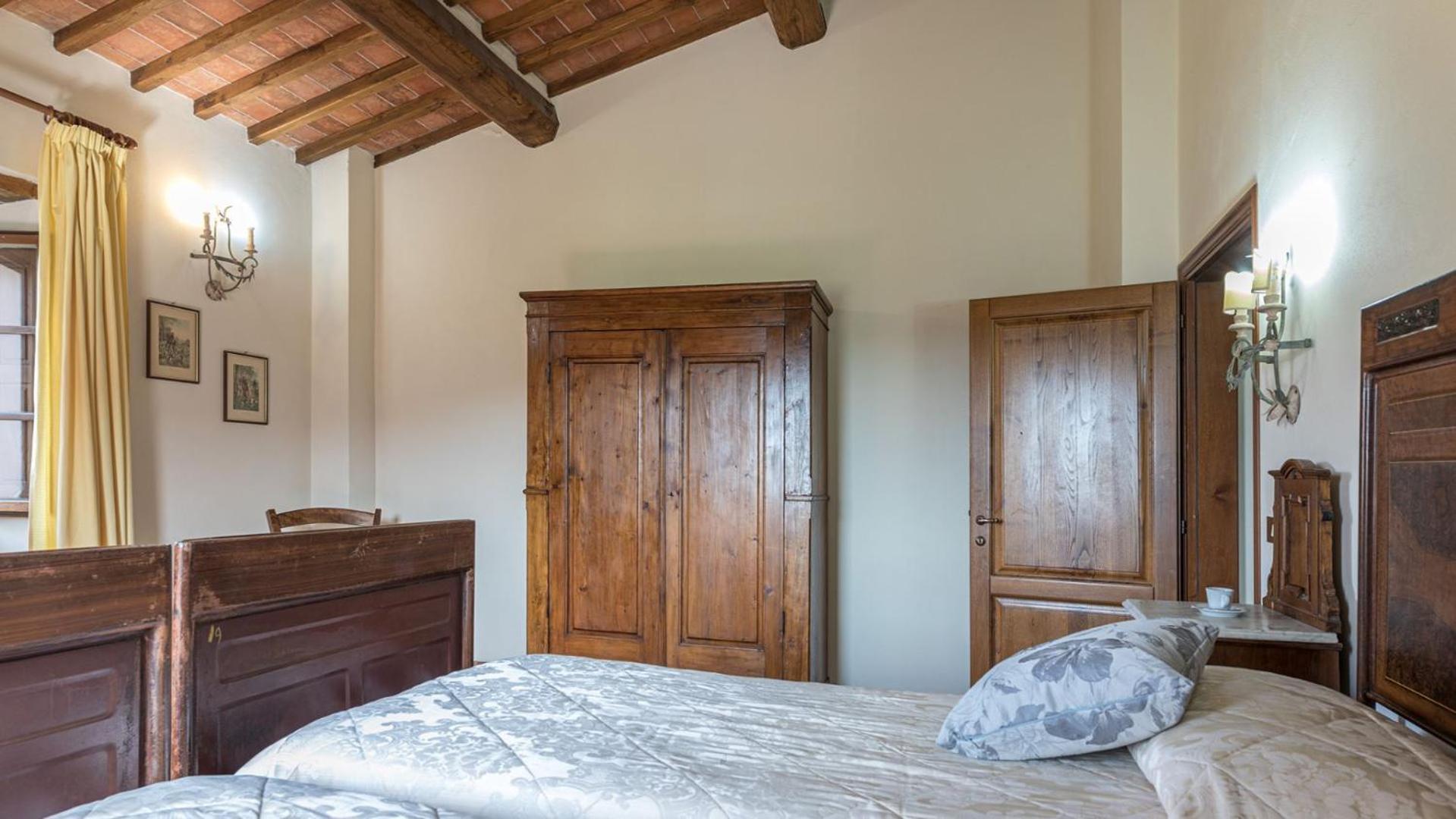 Casale Presciano Apartman Pergine Valdarno Szoba fotó