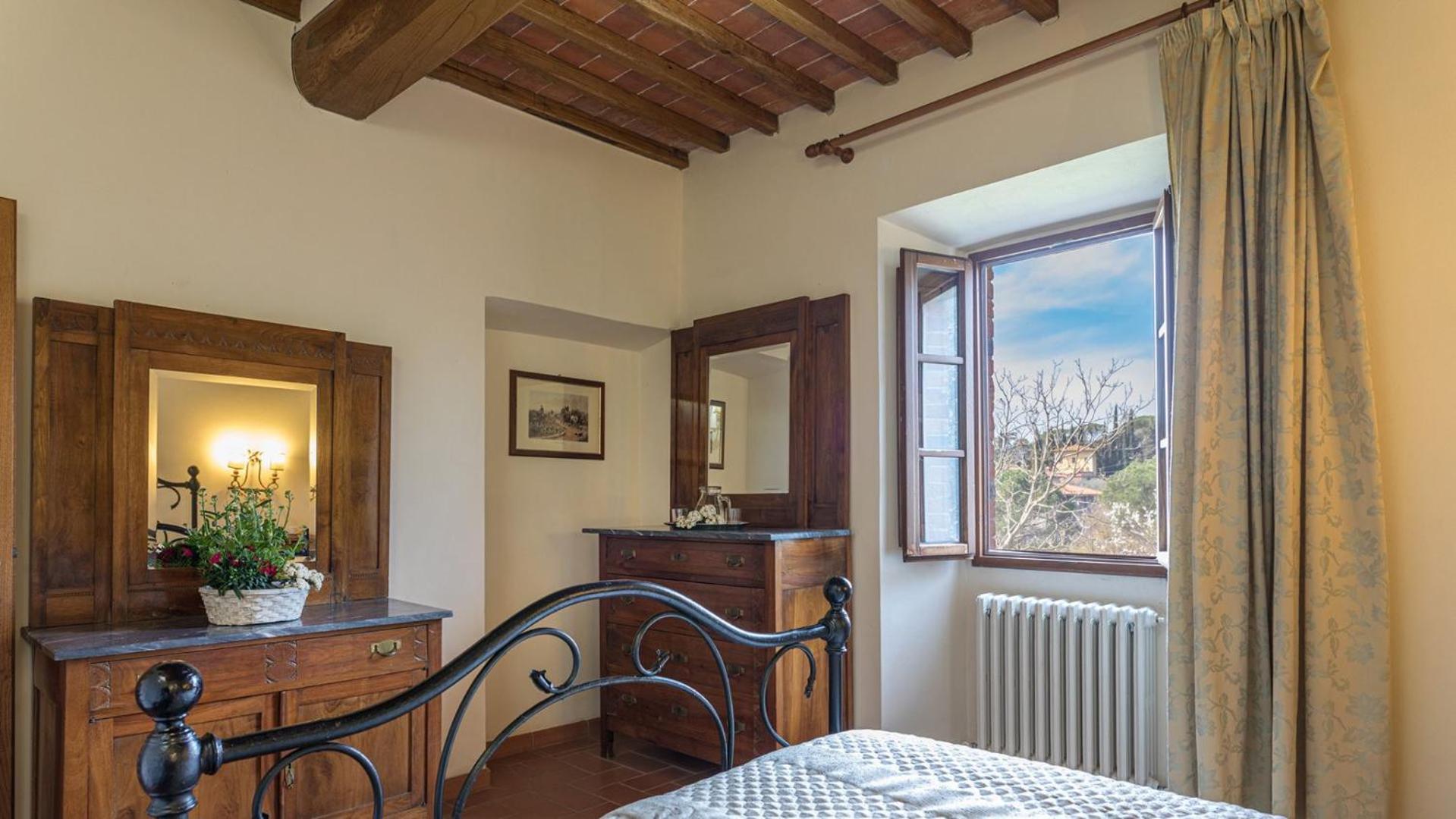 Casale Presciano Apartman Pergine Valdarno Szoba fotó