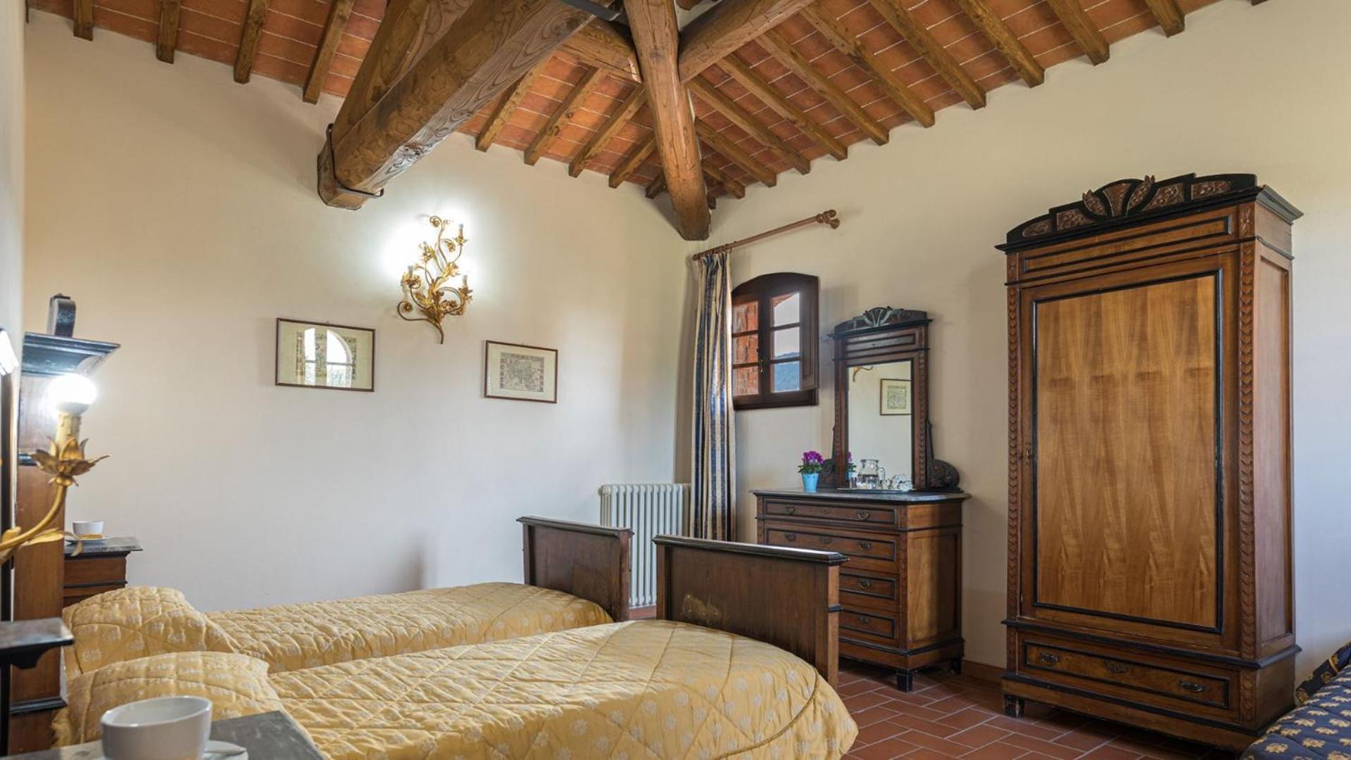 Casale Presciano Apartman Pergine Valdarno Szoba fotó