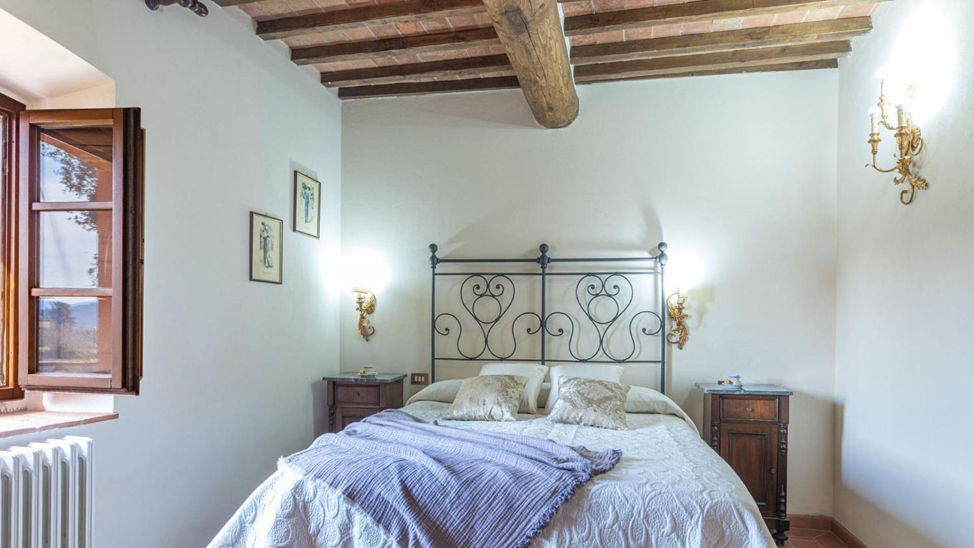 Casale Presciano Apartman Pergine Valdarno Szoba fotó