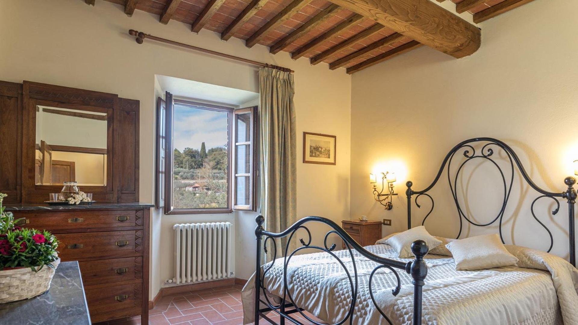 Casale Presciano Apartman Pergine Valdarno Szoba fotó