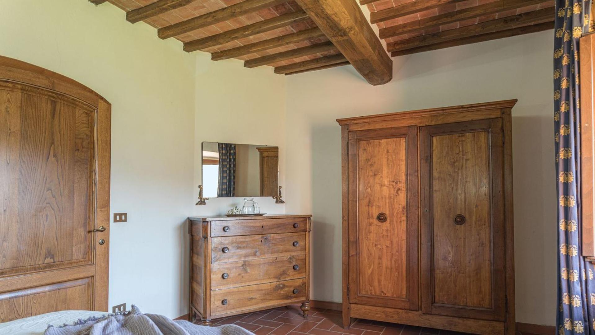 Casale Presciano Apartman Pergine Valdarno Szoba fotó