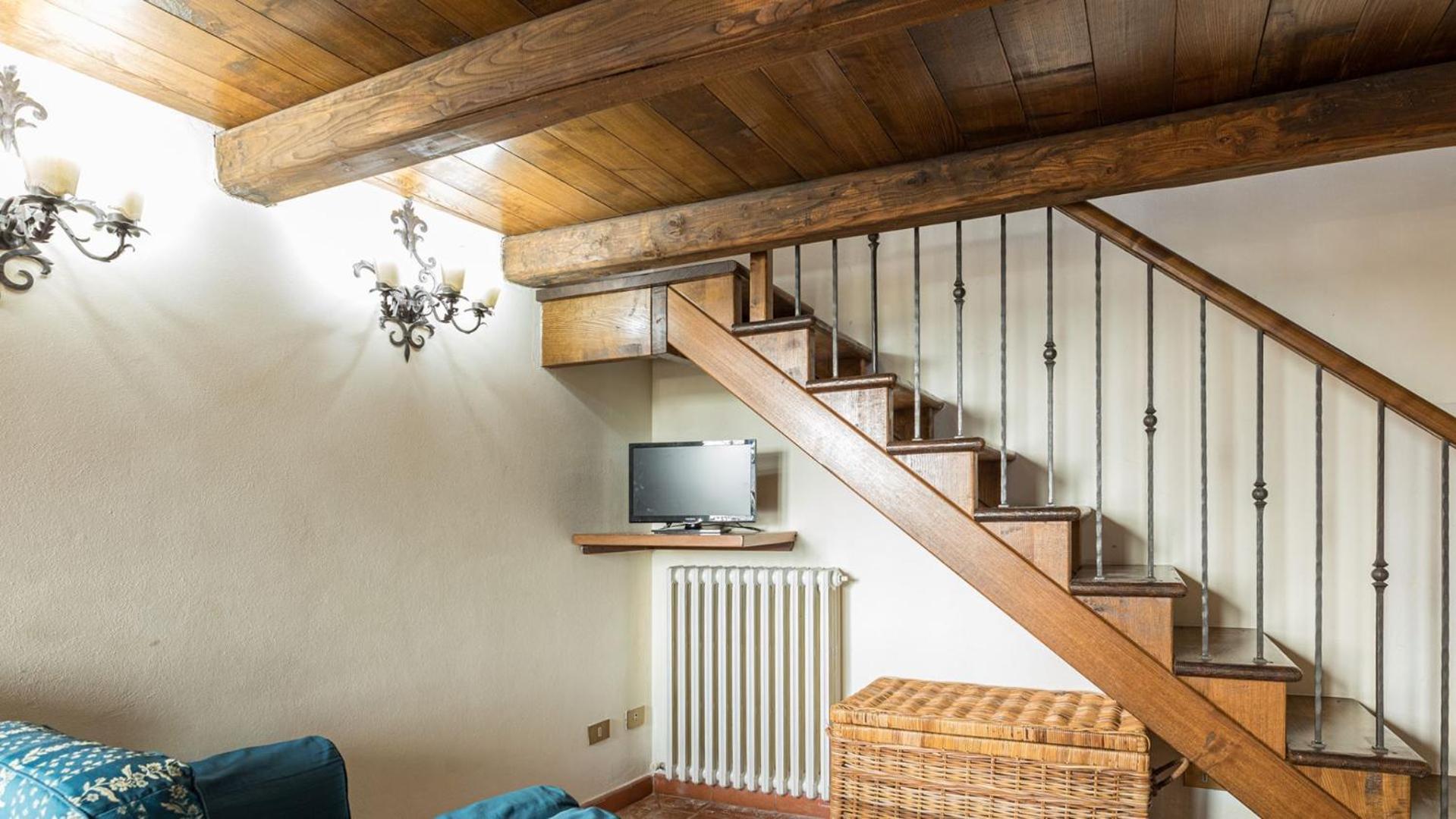 Casale Presciano Apartman Pergine Valdarno Szoba fotó