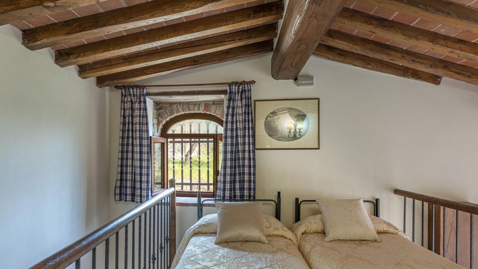 Casale Presciano Apartman Pergine Valdarno Szoba fotó