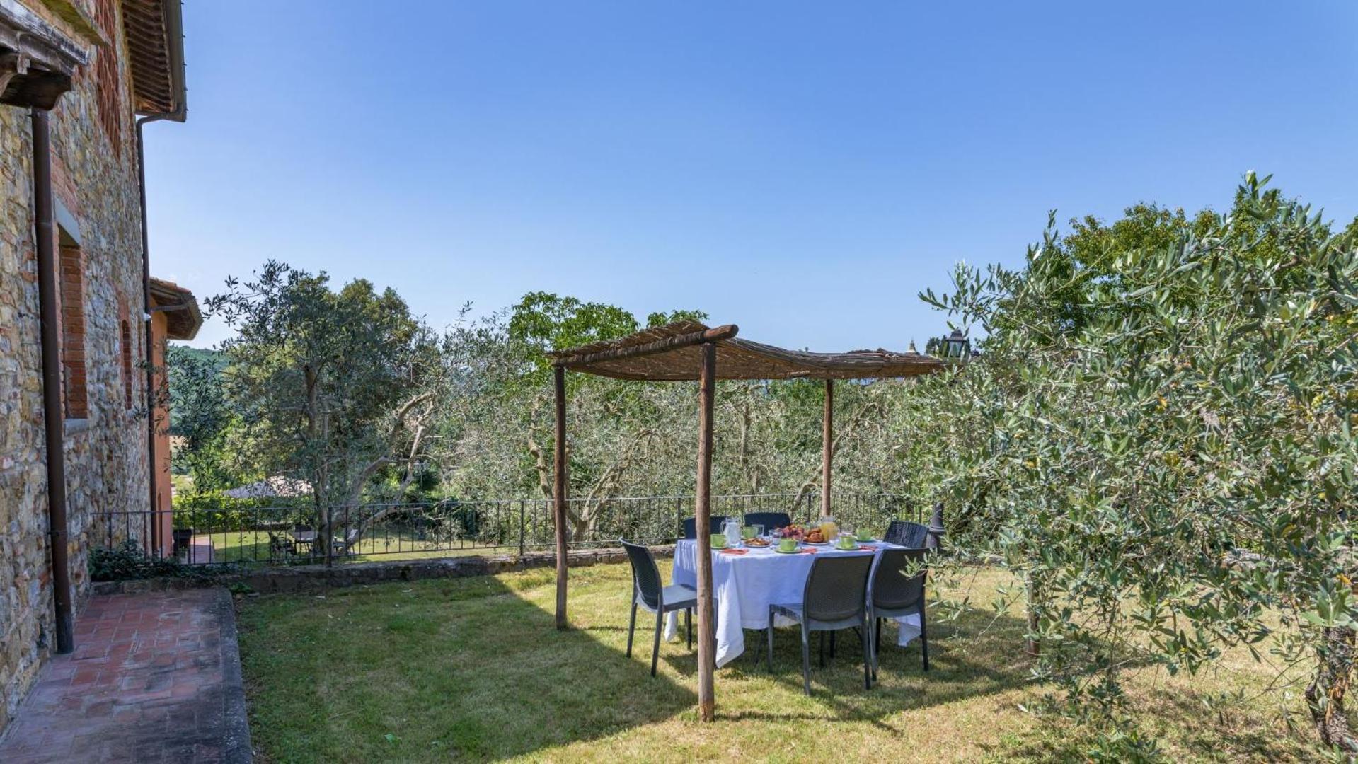 Casale Presciano Apartman Pergine Valdarno Szoba fotó