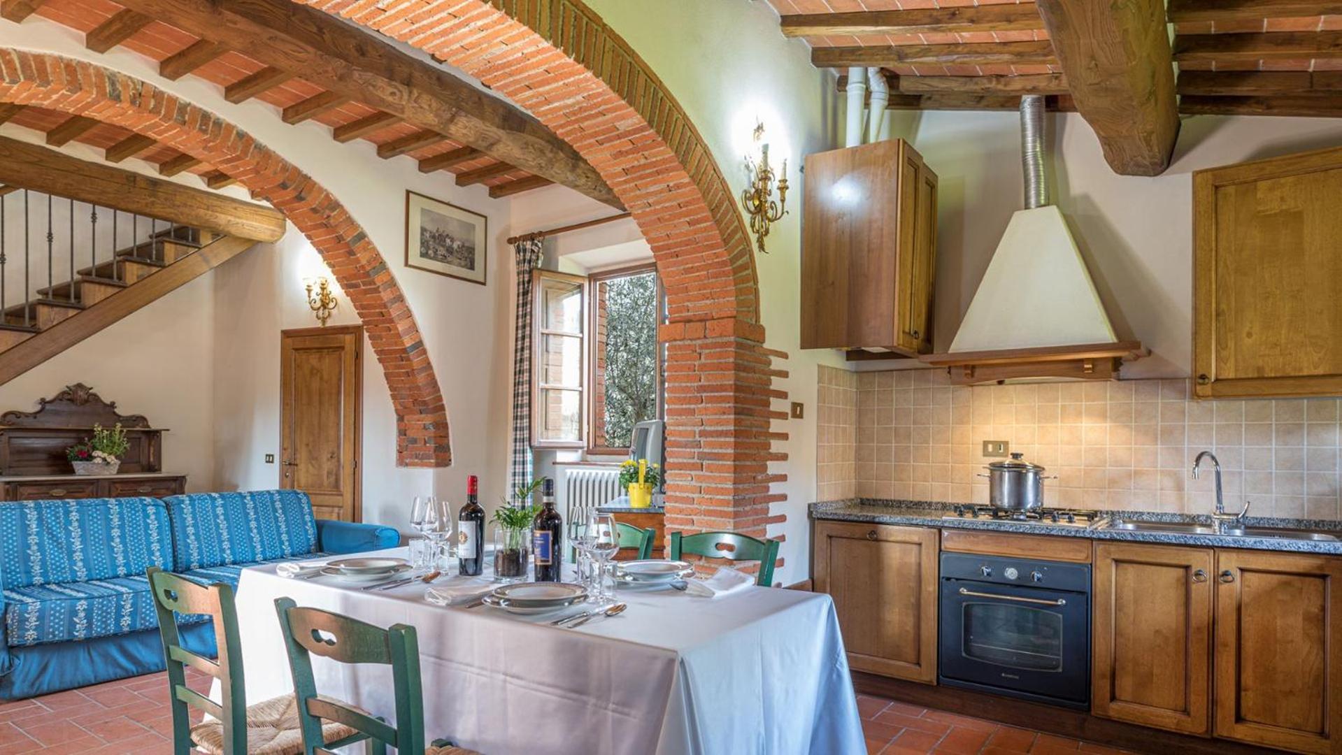 Casale Presciano Apartman Pergine Valdarno Szoba fotó