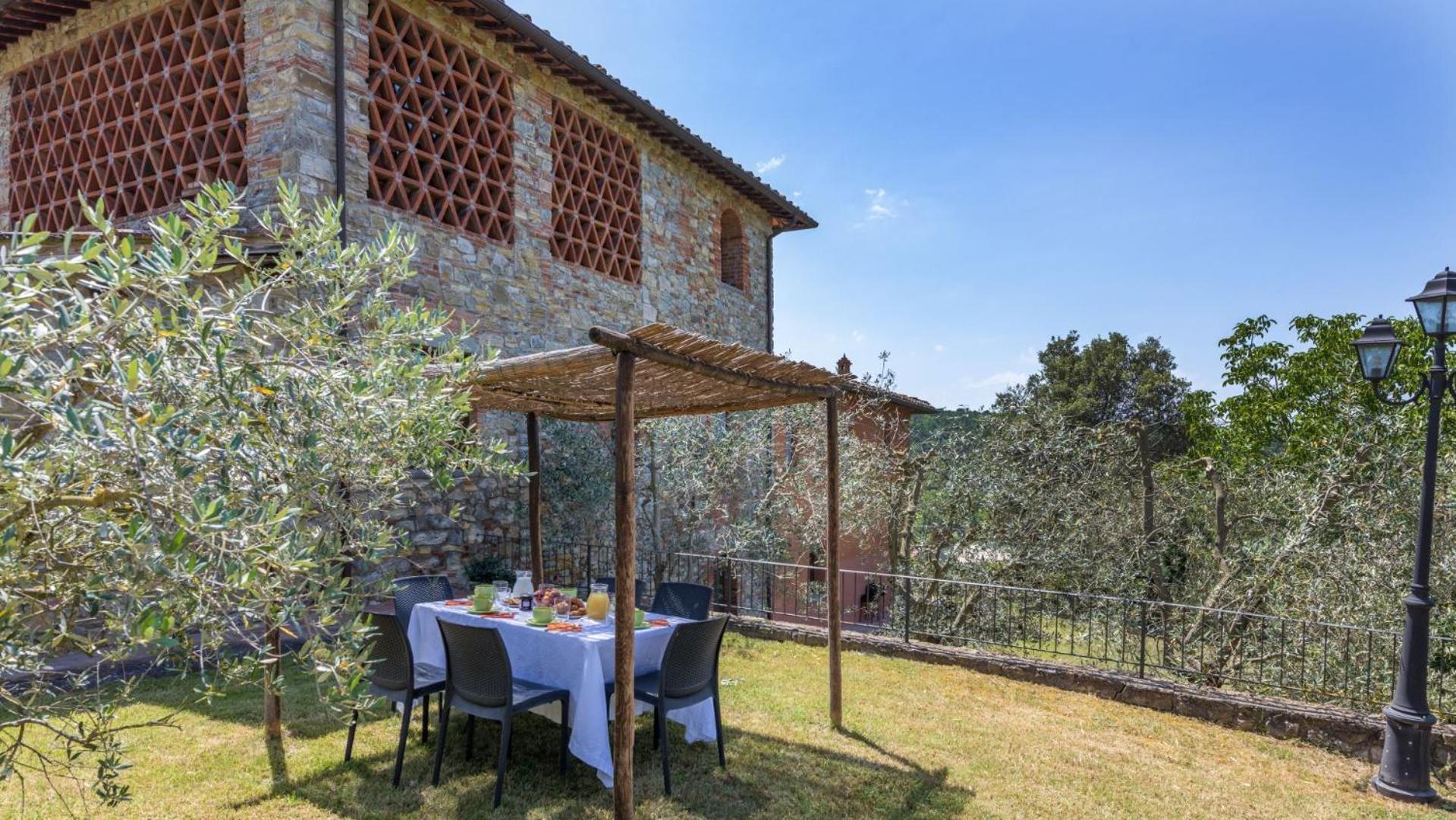 Casale Presciano Apartman Pergine Valdarno Szoba fotó